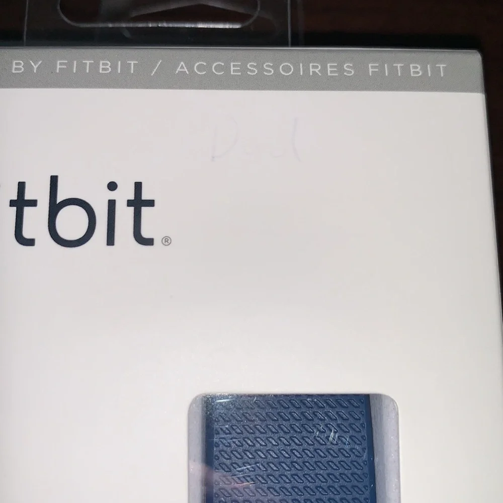 fitbit Charge 2 Classic Accessory Band Blue: size Large. NIB 2 of them